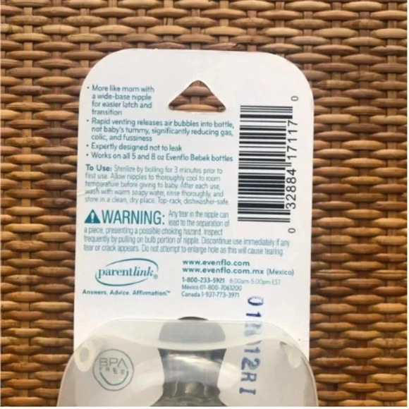 NEW Evenflo Bottle Nipple | Baby Bottle | evenflo | Bottle Nipples - Picture 3 of 5